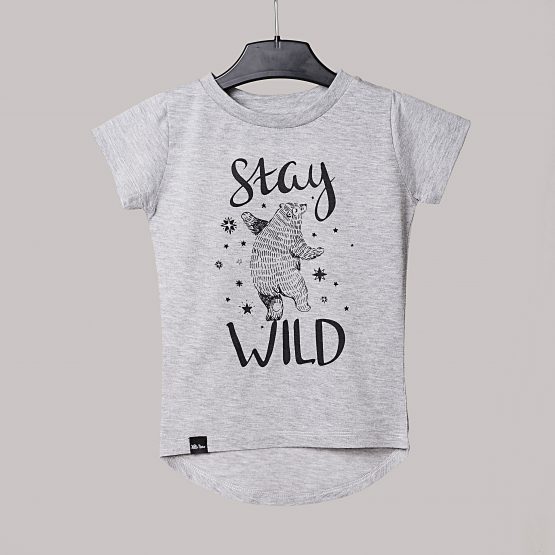 Stay Wild (szürke)