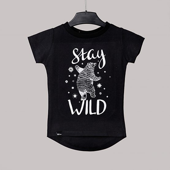 Stay Wild (fekete)